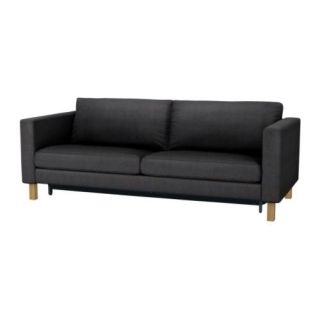New IKEA Karlstad Sofabed Sofa Bed Cover Slipcover Sivik Dark Gray