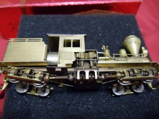 Katsumi Models Class A 20 Ton Shay HO Scale All Brass Made in Japan