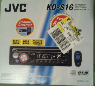JVC KD S16 in Dash Radio