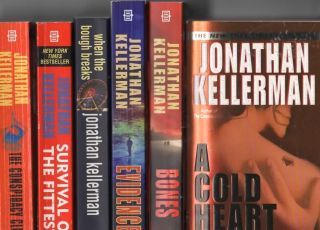 6PB Johnathan Kellerman A Cold Heart Bones Evidence Conspiracy Club