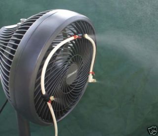 New Outdoor Misting System Attaches to 12 16 Fans