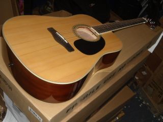 Mitchell MD100 Dreadnought Acoustic Guitar Natural u fix it 