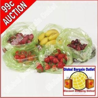 Set of 15 Fresh Food Bags Keep Fruit Vegetables Fresh For Up To 30