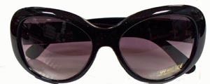 JACQUELINE KENNEDY CLASSIC COLLECTION BLACK SUNGLASSES BY CAMROSE