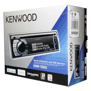 Kenwood KMR 550U Marine Audio CD Player USB Aux Stereo Receiver
