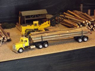 87th Scale Kenworth Logging Truck