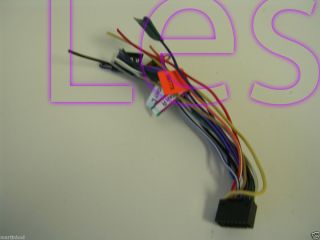 Genuine Kenwood Car Stereo Wire Audio Wiring Harness Plug 16pin