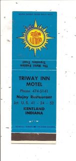 Triway Inn Motel Nujoy Restaurant Kentland in MB