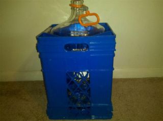 Kentwood Springs 5 Gallon Glass Water Bottle Jug Hard Plastic Carrying