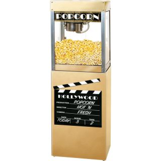  Machine w Pedestal Stand Theater Pop Corn Maker w 4 oz Popper Kettle