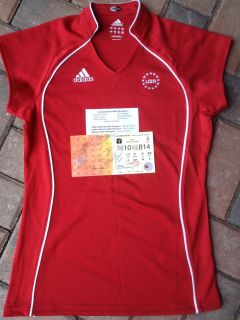 Adidas USA Team Shirt XS 08 Olympic Autographed Nastia Liukin Shawn