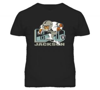 Bo Jackson Retro Football Caricature T Shirt