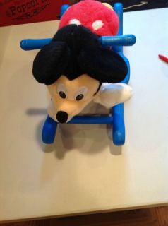 Mickey Mouse Rocker Musical Kiddieland Toys Rocking Horse