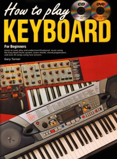 How to Play Keyboard for Beginners Book CD DVD