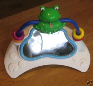 Kids II Baby Einstein Jumper Frog Mirror Toy Bar Pod U