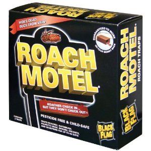 61009 24 Roach Motel Roach Killer Bait Glue Traps