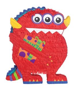 Monster Pinata Kids Themed Birthday Party Supplies Games