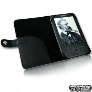 Genuine Leather Case Cover for  Kindle 3 3G WiFi