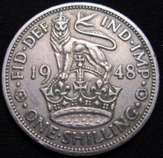 Great Britain 1 Shilling 1948 King George VI