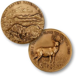 Kings Canyon National Park Cal Medallic Art Co Medal