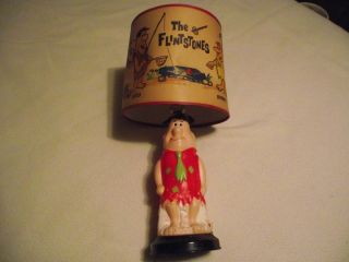 1960 61 Fred Flintstone Lamp with The Flintstones Shade