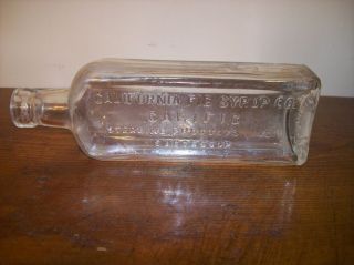 Vintage Calific California Fig Syrup Co. Bottle, Sterling Products Inc