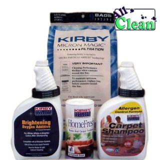 Kirby Vacuum Bags Carpet Shampoo Oxygen Additive More