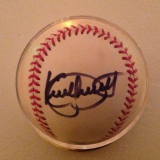 Kirby Puckett Autographed Official Al Baseball