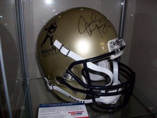Texas A M Aggies Johnny Manziel Signed Autographed Heisman Helmet PSA