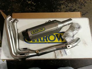 Triumph Speed Triple 1050 3 Into 1 Full Arrow Exhaust System New