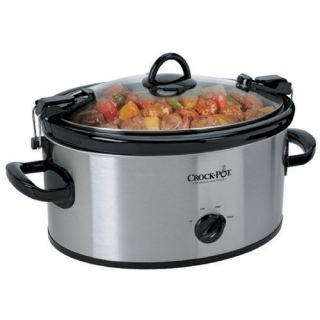 Crock Pot SCCPVL600SS Stainless Steel Cook and Carry Slow Cooke