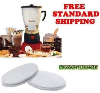 New Ronco Coffeetime Brew System Coffee Tea 2 Filters Included