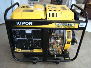 Kipor KDE5000E Diesel Generator camper RV Motorhome