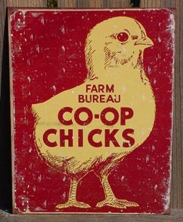 Chickens Chicks Co Op Rooster Farm Ranch Country Kitchen Vintage Metal