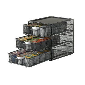 Coffee Storage Drawer Coffee Pod Holder Kitchen Organizer Counter NEW