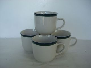 Tienshan Kitchen Basic Colors Blue Green Coffee Cups
