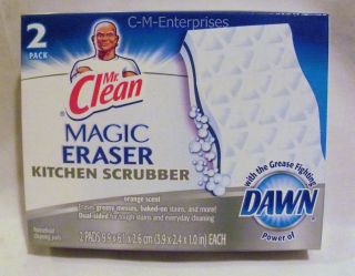 Mr Clean Magic Eraser Kitchen Scrubber 2 Pack