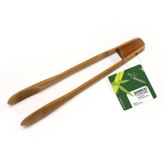 Trubamboo Leaf Collection 11 75 Bamboo Kitchen Tongs