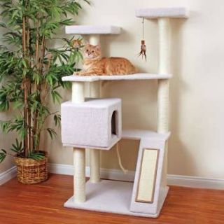 58 Cat Tree Condo Furniture Scratchpost Pet House