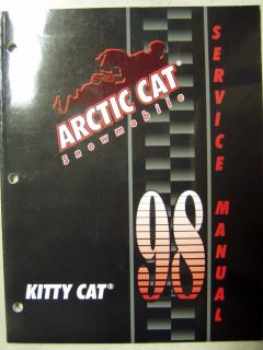 Arctic Cat Service Manual Kitty Kat 1998