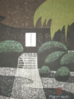 Kiyoshi Saito Japanese Woodblock Print Path