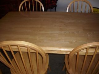 Kitchen Table and Set of 4 Matching Chairs