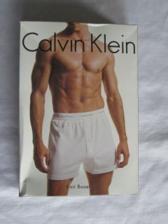 Calvin Klein 100 Cotton Button Fly Knit Boxer