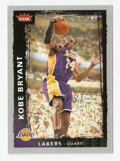 2008 09 Kobe Bryant Fleer Basketball Trading Card 101