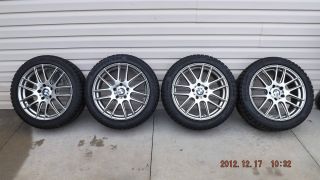 18 Competition Wheels with New Blizzak Winter Tires
