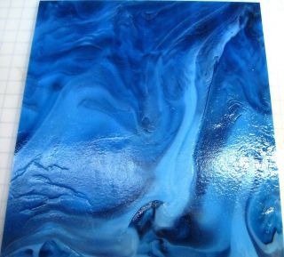 Indigo Blue Kokomo Opaque Stained Glass Sheet or Mosaic Tiles