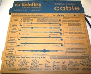 New Teleflex Morse CC17011 OMC 11 Control Cable Pre 79