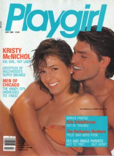 Playgirl July 1986 Kristy McNichol Barbarian Brothers