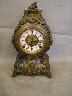Kroeber Antique Decorative Shelf Mantel Clock