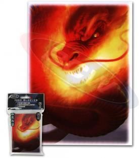 100 Max Protection Inferno MTG Card Sleeves Deck Protectors